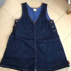 デニム ジャンパースカート