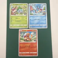 ポケモンカード フシギダネ ゼニガメ ヒトカゲ 3枚セット