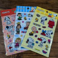 スヌーピー　ぷっくりシール