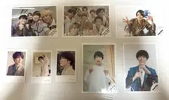 Snow Man 公式写真 チェキ風カード 8点セット