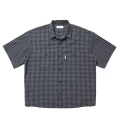 Broad S/S Work Shirt NAVY Mサイズ - メルカリ