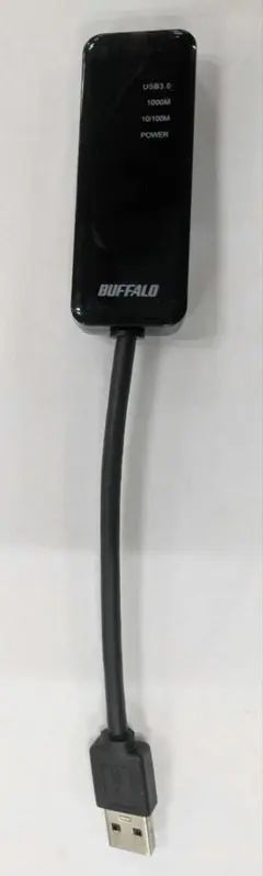 BUFFALO 有線LANアダプター LUA4-U3-AGTE-BK 中古品