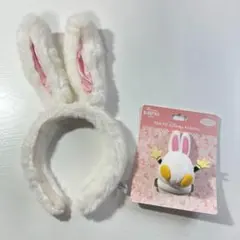 東京ディズニーランド イースター うさぎ うさたま カチューシャ ヘアポニー