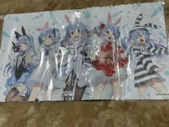 ホロライブ 兎田ぺこら 全人類兎化計画 ラバーマット プレイマット