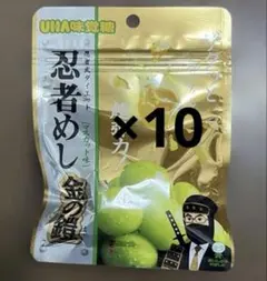 忍者めし 金の鎧　マスカット味10袋のサムネイル