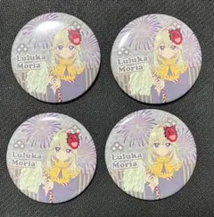 名探偵プリキュア！秋田OPAおでかけマルシェ 森亜るるか 缶バッジ×4