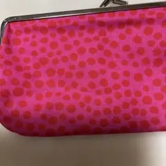 未使用に近い　marimekko マリメッコがま口ポーチ