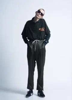 完売品 TTT MSW パンツ 紐付 スラックス カーキ パンツ 2017 レアのサムネイル