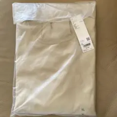 UNIQLO ブラッシュド モックネックTシャツ