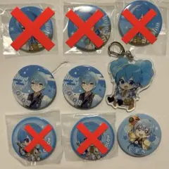 すとぷり　ころんくん　缶バッチとアクキーのセット　未使用品