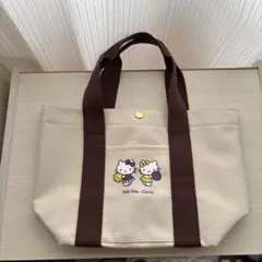 ハローキティ　トートバッグ　Curves 非売品　サンリオ　コラボ