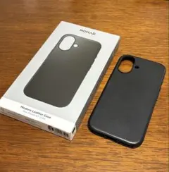 NOMAD iPhone16用 レザーケース ブラックのサムネイル