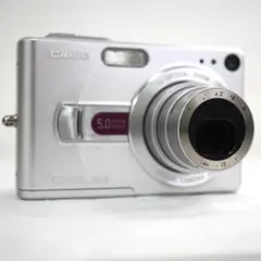 6211 CASIO EXILIM EX-Z50 シルバー デジタルカメラ - メルカリ