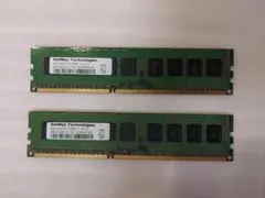 【動作確認済】SanMax DDR3 PC3-12800E 16GB 8GB×2のサムネイル