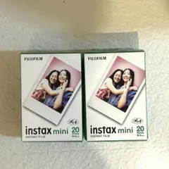 富士フィルム［チェキ instax mini専用フィルム］40枚