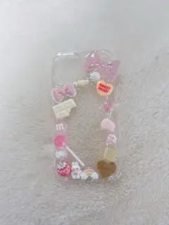 iPhone13 14 スマホケースデコ デコ電 ハンドメイド