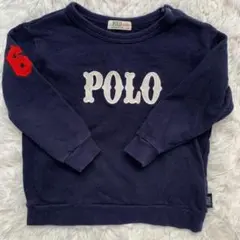 Polo babyトレーナー 100cm ネイビー
