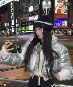 美品✨タグ付き y2k 00s 平成ギャル ココルル ダウンジャケット 白 