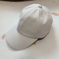 美品＊無印良品 撥水キャップ アイボリーのサムネイル
