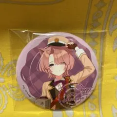 学園アイドルマスター　まねきねこ 缶バッジ　有村麻央　A