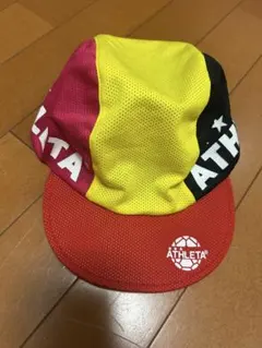 ATHLETA メッシュキャップ イエロー/レッド/ブラックのサムネイル