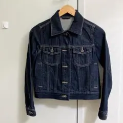 早い者勝ち❣デニムジャケット　XSサイズ　 Gジャン　アウター　ブルー