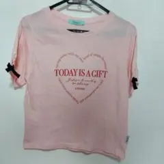 Lindsay ピンク Tシャツ 160