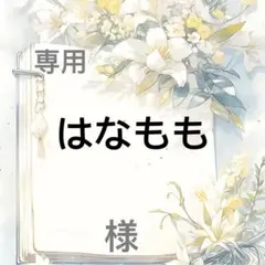はなもも 様　専用