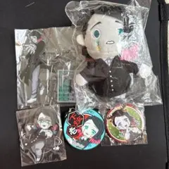 劇場版 鬼滅の刃 無限列車編 魘夢 えんむ アクスタ　缶バッジ　マスコット