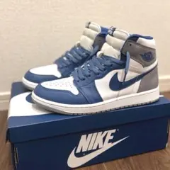 【美品】Nike Air Jordan 1 High True Blue【27】
