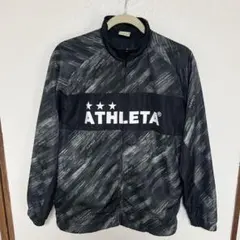 ATHLETA ウィンドブレーカー 黒/グレー