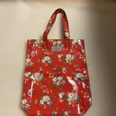 キャスキッドソン　トートバッグ　赤