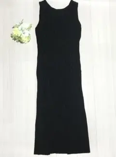 SUREVE ノースリーブニットワンピース　サイズM b0563