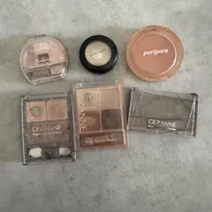 た*ん様 CEZANNE アイシャドウパレット チークセット ブラウンオレンジ系