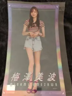 梅澤美波 個別A3ポスター2枚セット/9thバスラ