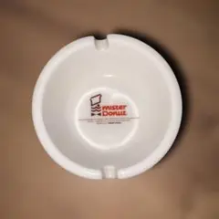 【未使用】ミスタードーナツ 灰皿　ミスド　ロゴ入り