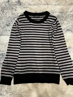 00's vintage ストライプ柄 長袖ニット