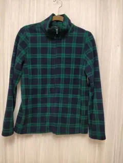 UNIQLO チェック柄 フリースジャケット XL