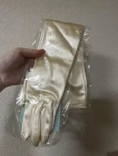 アイボリー ウェディンググローブ