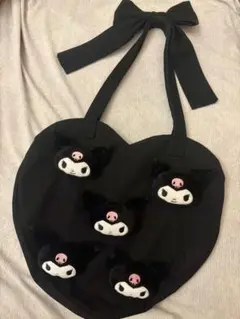 merry jenny KUROMI heart tote bag