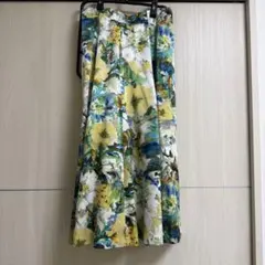 ICHIE ストロベリーフィールズ フレアスカート 花柄 春夏