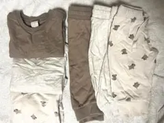 H&M ベビー パジャマセット60-70cm 長袖 パンツ 2-4M