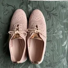 Cole Haan 週末お値下げウィングチップ スニーカー ピンク　美品のサムネイル