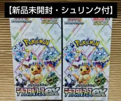 【新品未開封・シュリンク付】ポケモンカード テラスタルフェスex 2BOX
