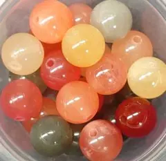 B200　ソルトソースアゲート　塩源瑪瑙　8〜8.5ミリ