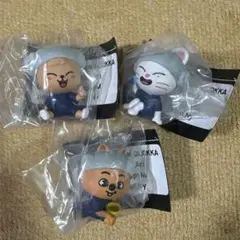 SKZOO ガチャガチャ　サウナフィギュア　3体セット