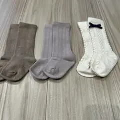 新品未使用☆西松屋 ハイソックス(499円から値下げ)