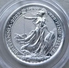 ブルタニア銀貨 イギリスの象徴“ブリタニア”を描いた金貨の発行から25周年