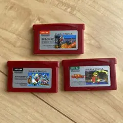 ゲームボーイアドバンス ソフト 3本セット