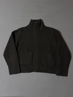 UNIQLO U ブラック ニットセーター XLメンズのM相当